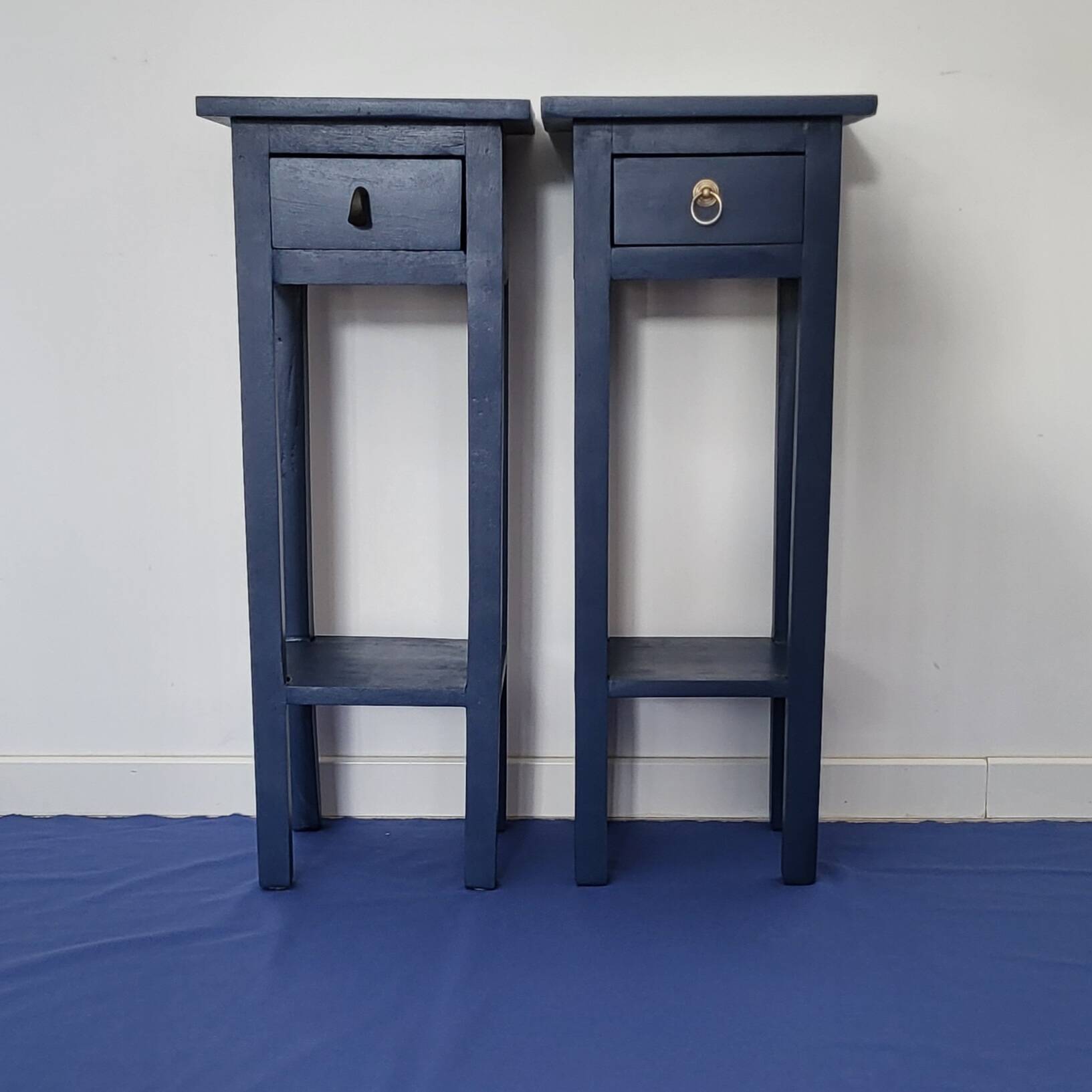 Duo élancé bleu capsule