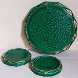 Slush trivets and bottle coastersvintages