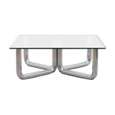 Table basse tubulaire 1970