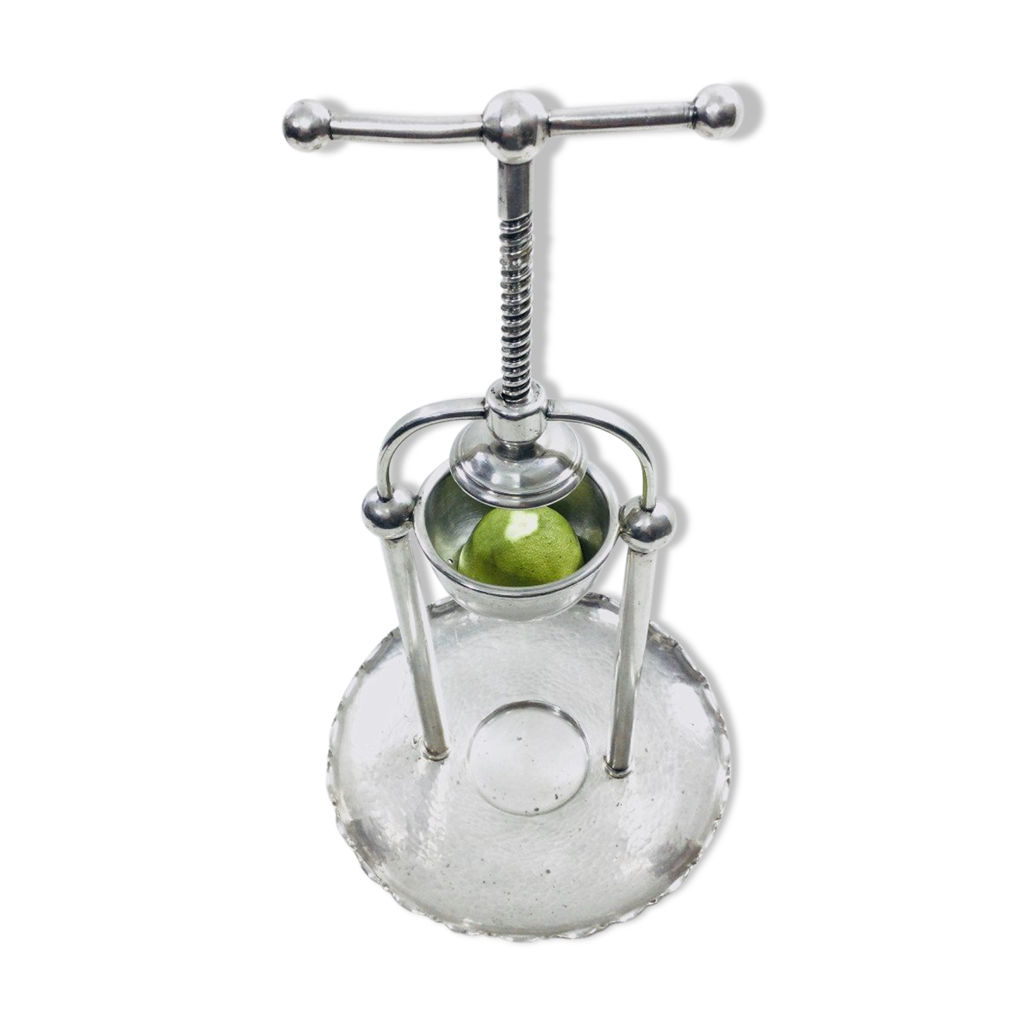 Silver Metal Citrus Press