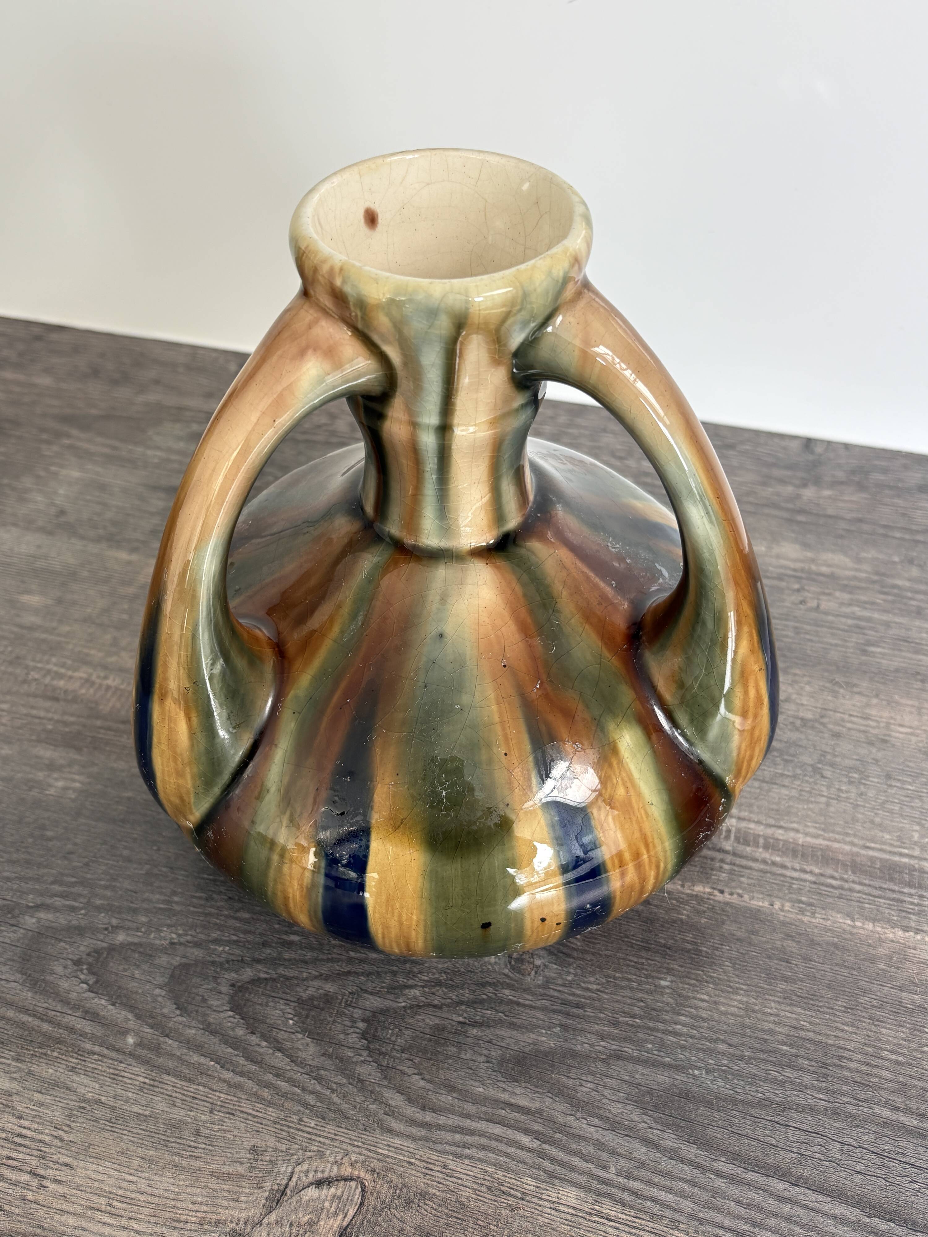 Art Deco Vase Gustave De Bruyn Lille-Fives