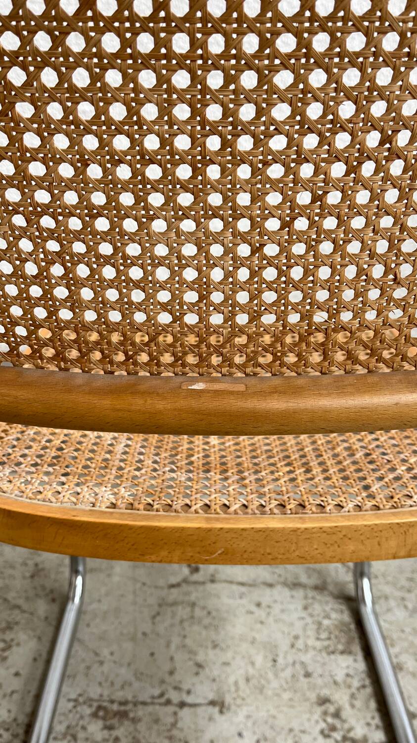 4 Cesca B32 Marcel Breuer chairs