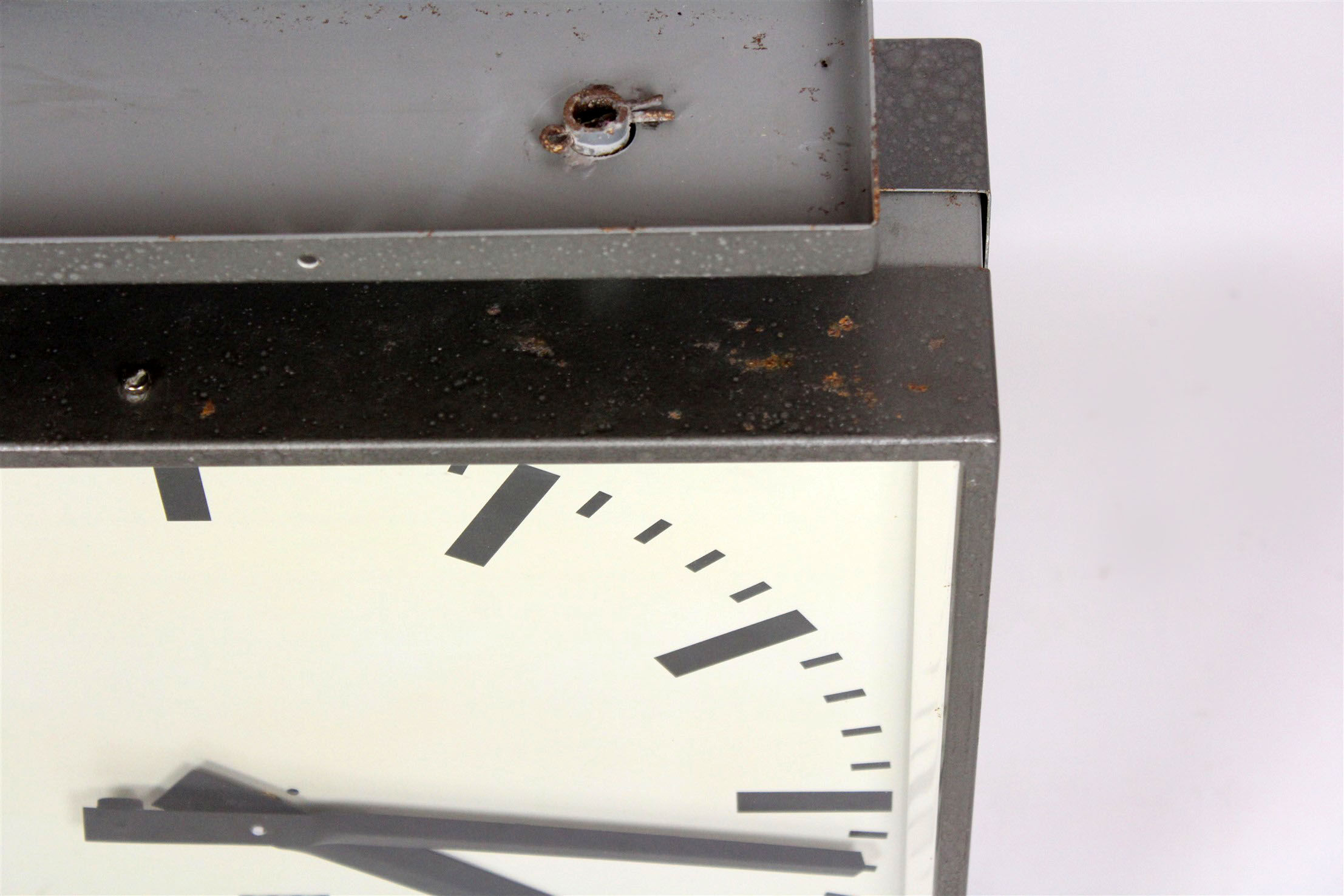 Double Sided Railway Clock from Pragotron, 1970's