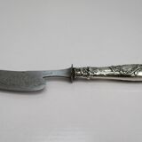 Butter Knife Chiseled Blade, Sleeve Silver Filled - Ecrin