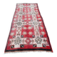 Vintage Turkish hallway rug 115x250 cm