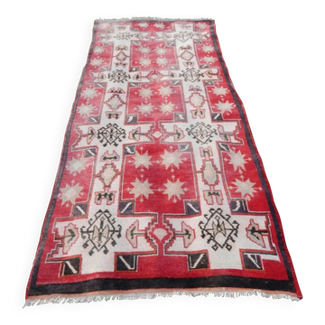 Tapis de couloir turc vintage 115x250 cm