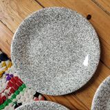 Lot de 6 assiettes à dessert Ceramica Dalia Italy