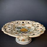 Openwork earthenware cup