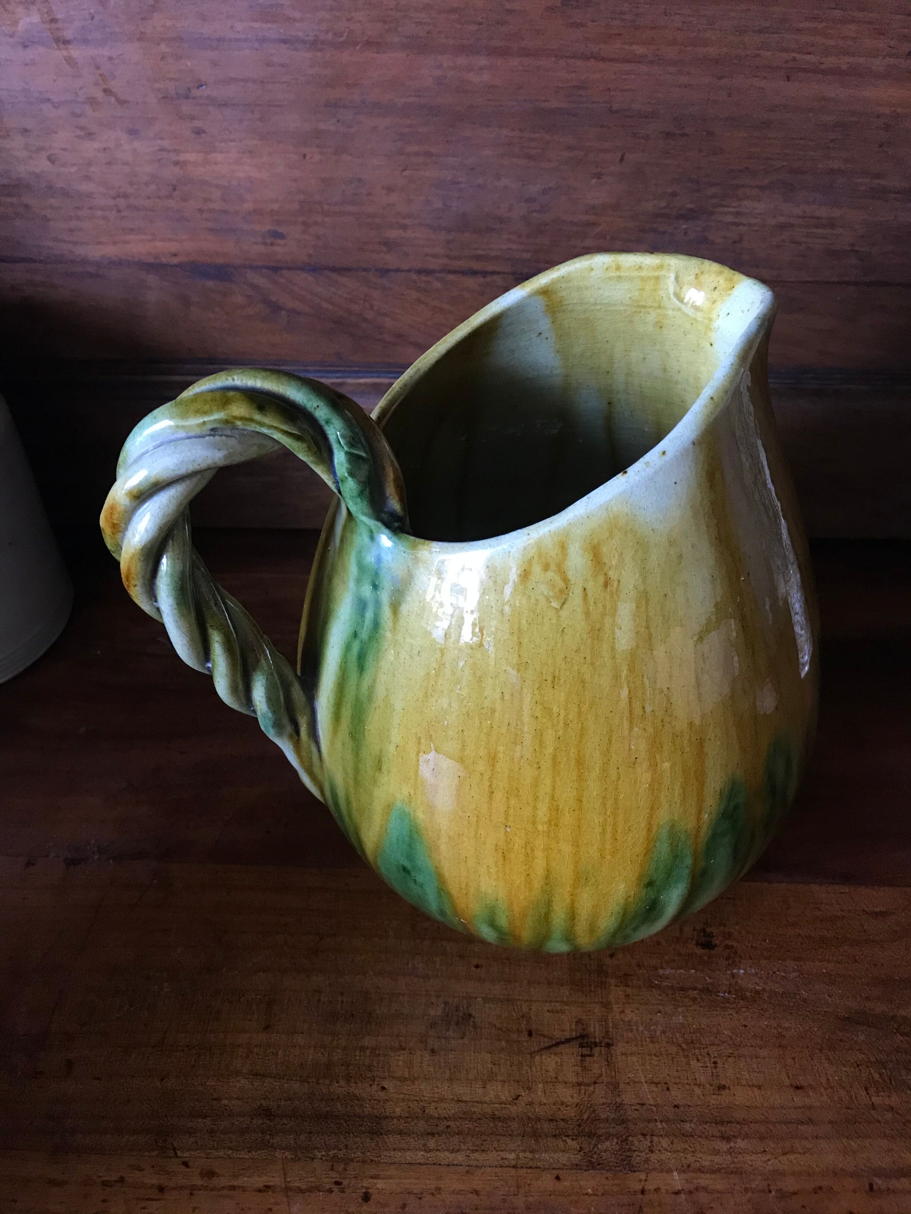 Vallauris sandstone pitcher