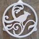 Dessous de plat oiseau metal vintage
