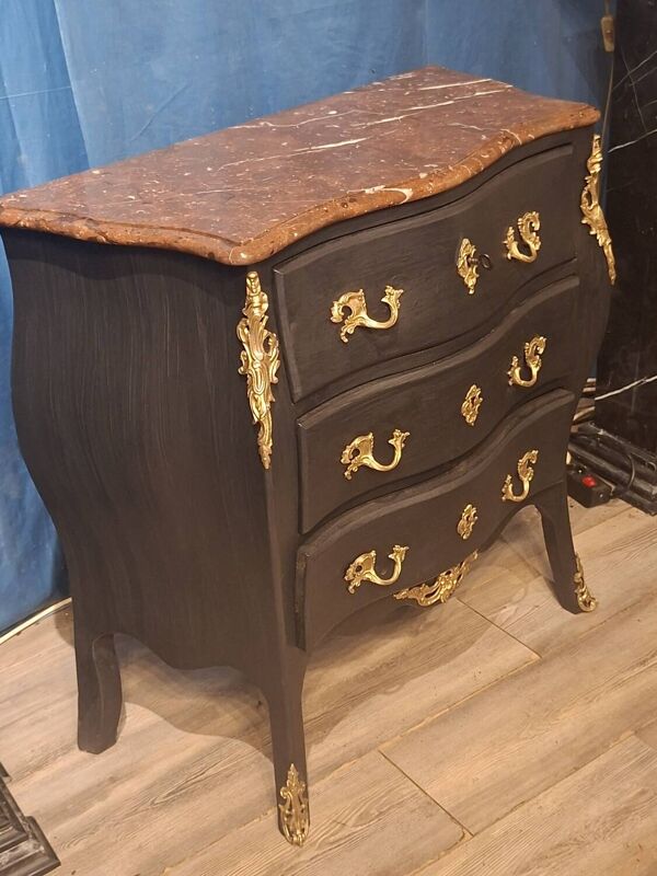 Petite commode noire