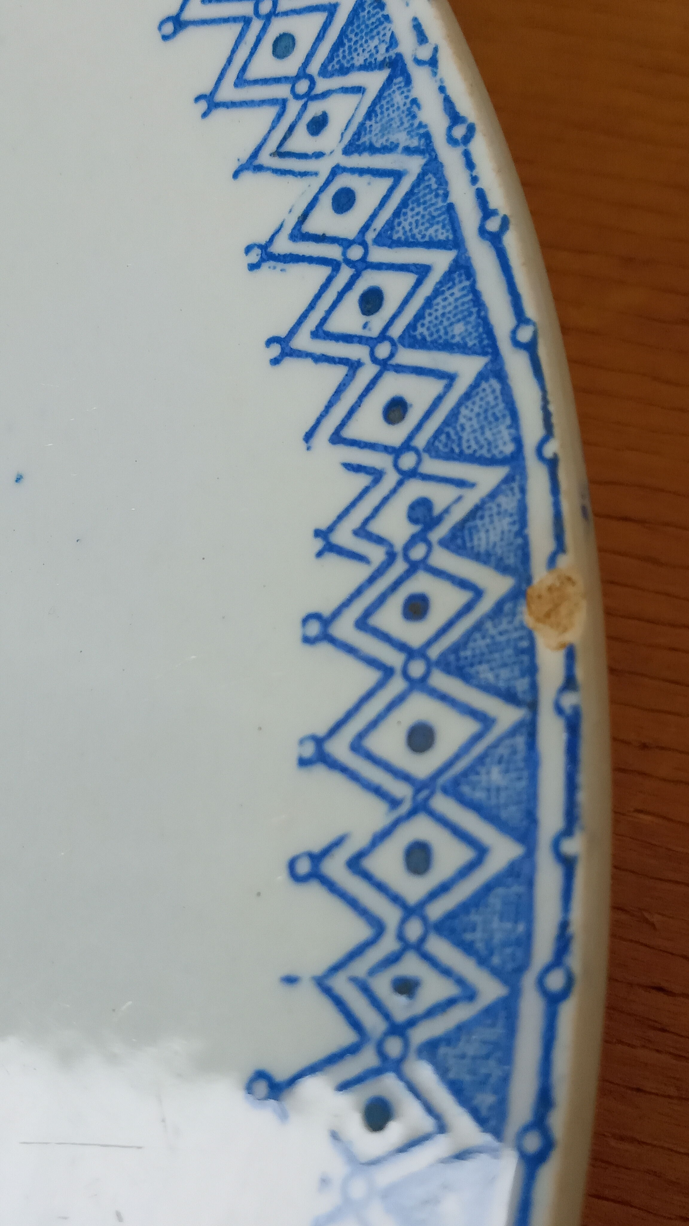 Lot d'assiettes creuses de Saint Amand