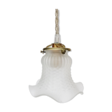 Vintage globe tulip walking lamp