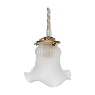 Vintage globe tulip walking lamp