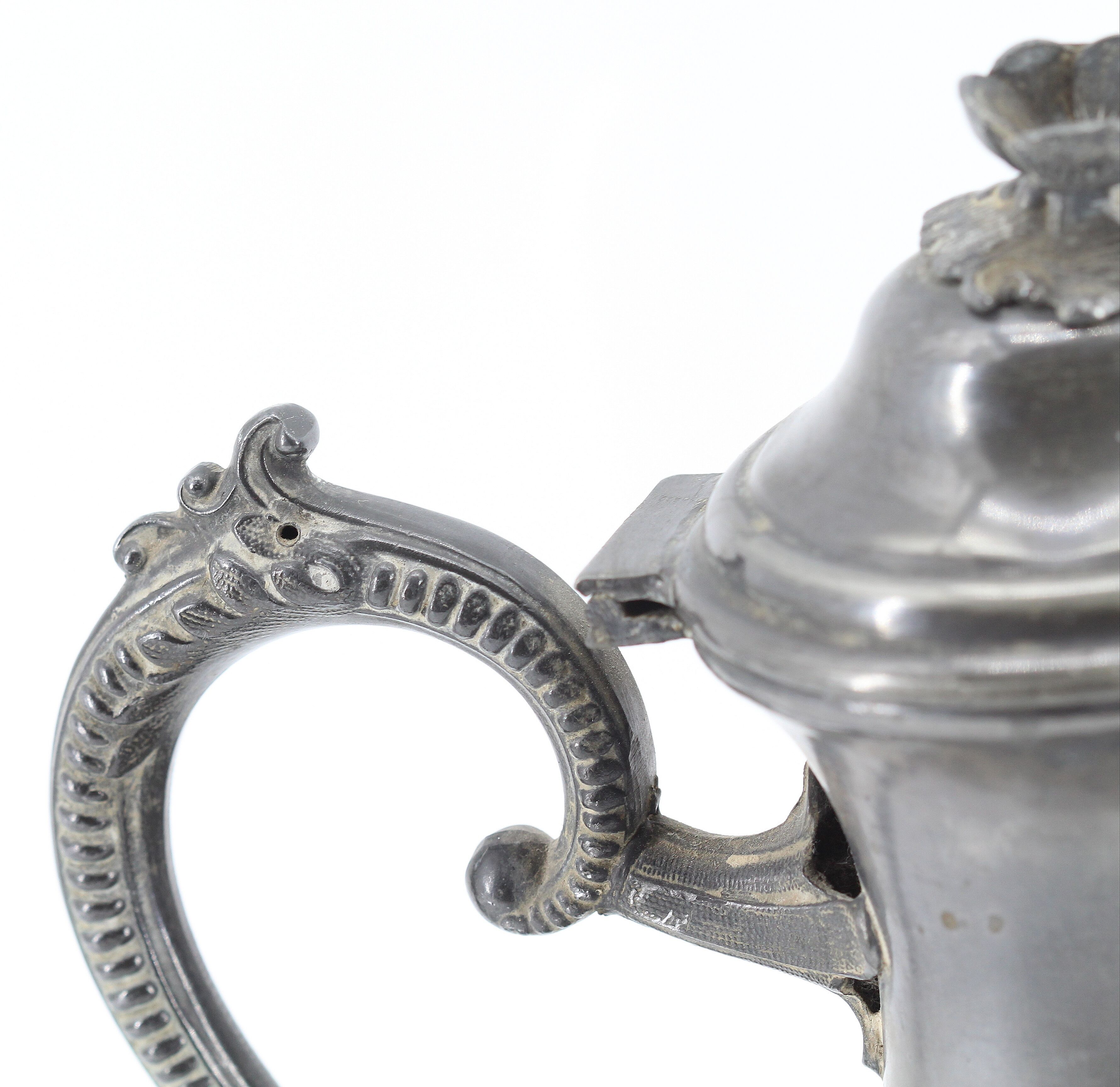 Ancient English teapot