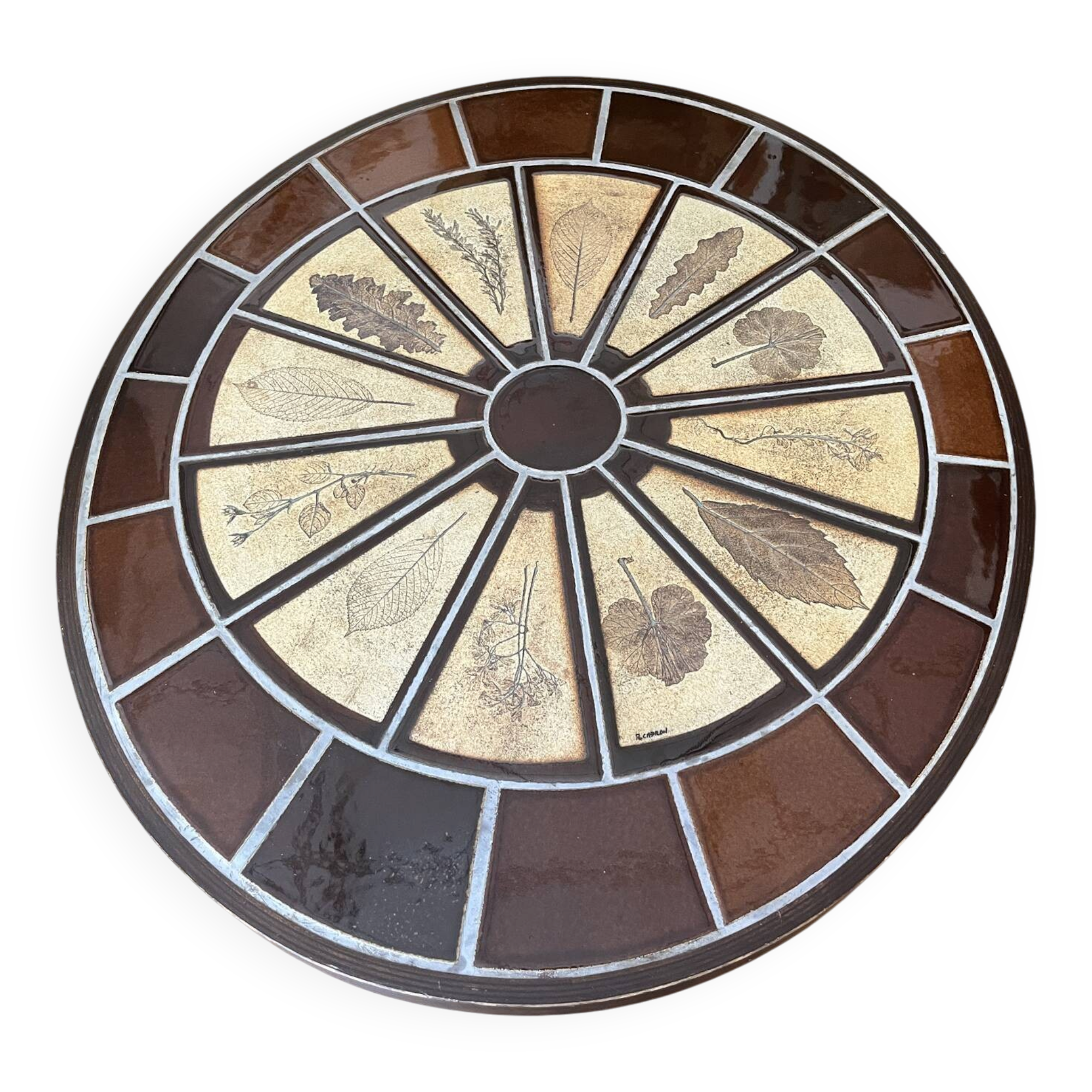 Herbarium coffee table Roger Capron