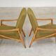 Pair of light green armchairs by Jiri Jiroutek for Interier Praha, 1960