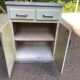 Meuble de cuisine buffet vintage années vert d'eau esprit mado