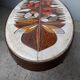 Table basse céramique époque 1960 vintage / Corroyez