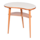 Mid-Century Side Table in Beech and Plywood, Czech, 1950s