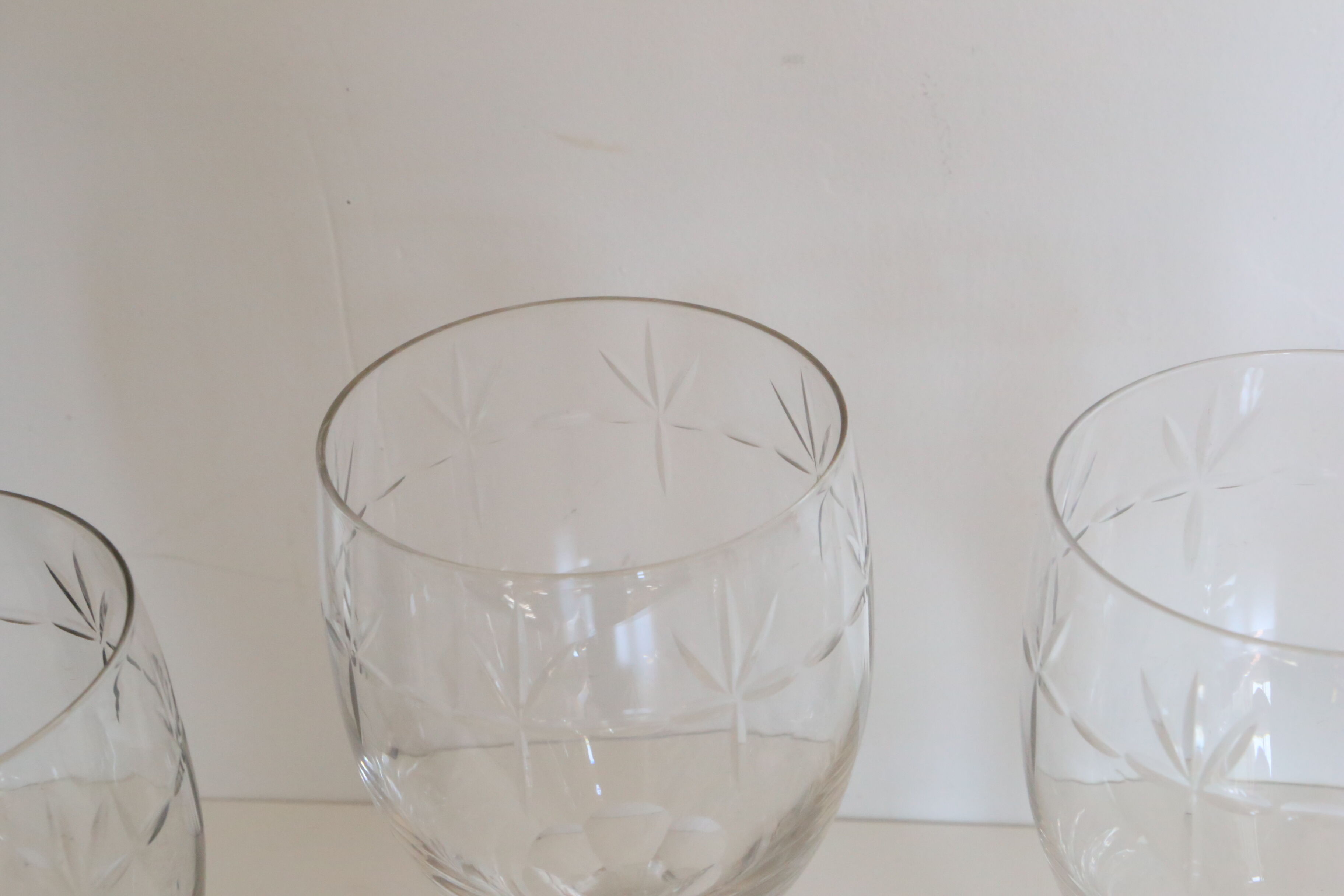 Wine glasses from the 1940