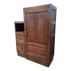 Asymmetrical vintage wardrobe 50s