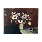 "The anemones" painting by J.David