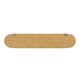 Vintage Rockabilly Coat Rack, 1950s Design, Wood Veneer, Gold