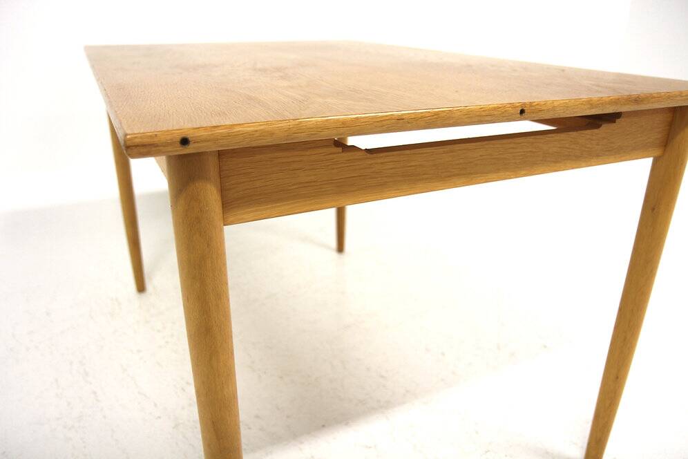 Scandinavian oak dining table, Sweden, 1960