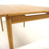 Scandinavian oak dining table, Sweden, 1960