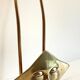 Display star shape mail holder in vintage brass