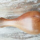 Paire de vases en bois