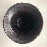 Vase en grès vintage