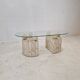Magnussen Ponte Mactan Stone Coffee or Fossil Stone Table, 1980s
