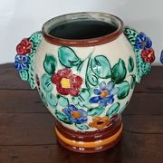 Paire de vases à oreilles Cerart Monaco 1950/1960
