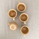 5x small coffee cups