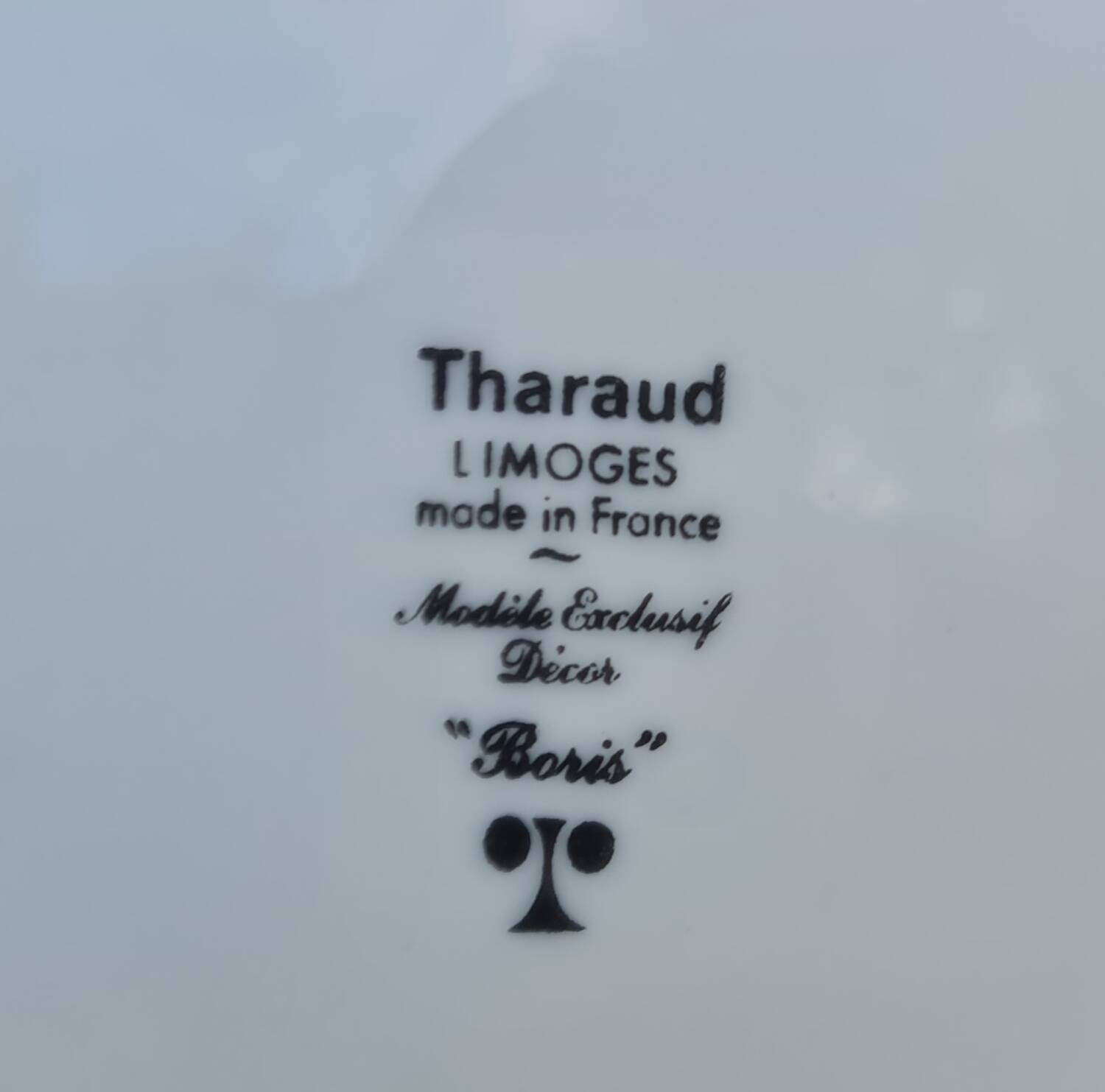 Soupière Tharaud de Limoges modèle exclusif "Boris"