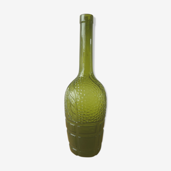 Fancy green antique bottle