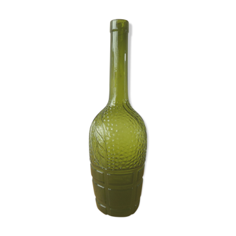 Fancy green antique bottle