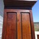 Antique Louis XIII wardrobe, diamond points