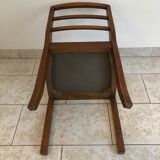 Old dining chair reupholstered