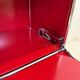 USM Haller "Ruby Red" – Side table (as new condition)