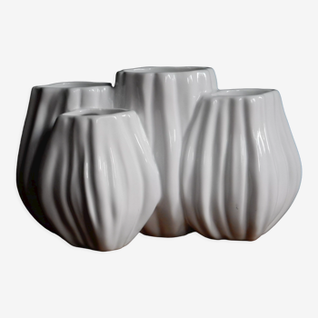White ceramic vase design Sia