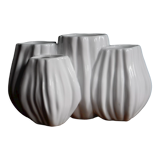 White ceramic vase design Sia