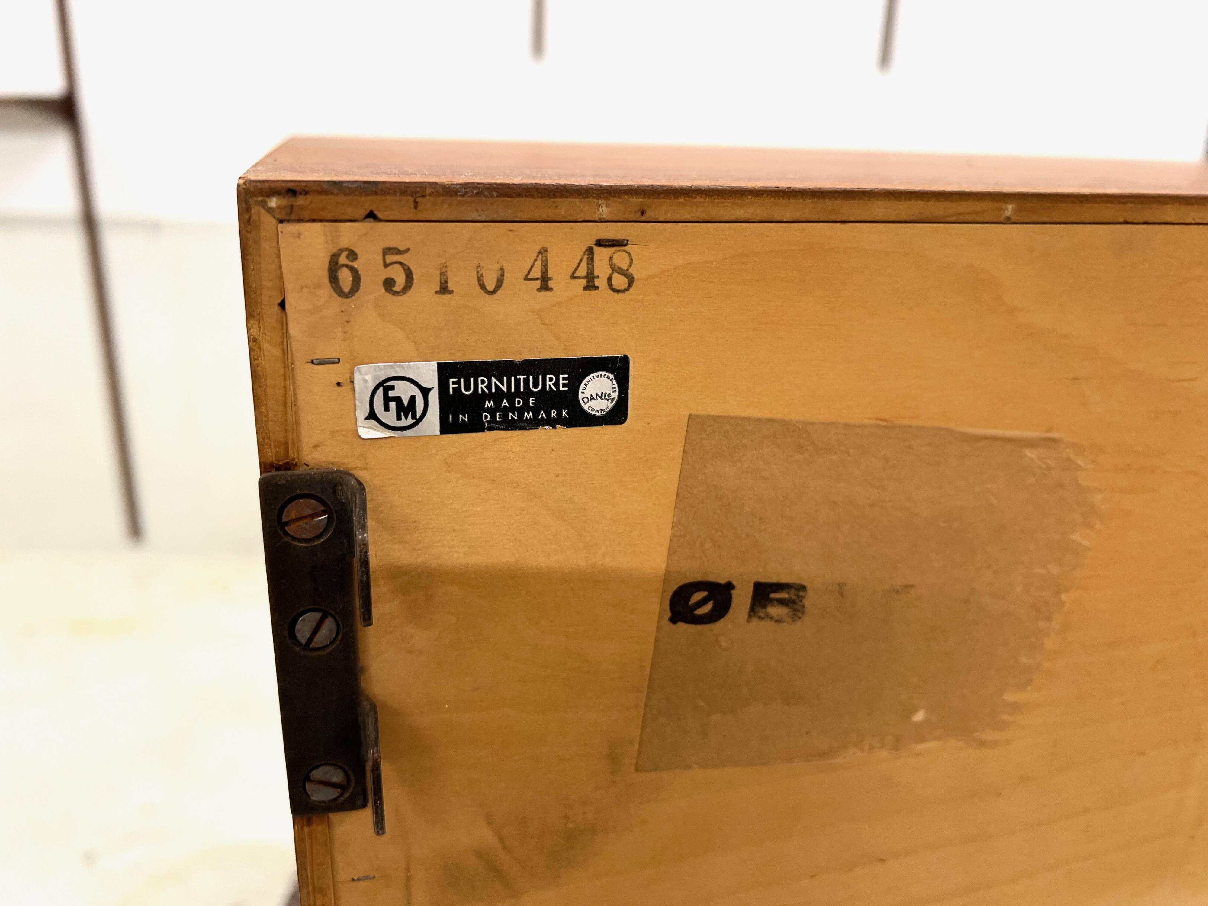 Teak Bar Cabinet By Kai Kristiansen For Feldballes, 1960s