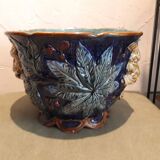 Cache pot en barbotine