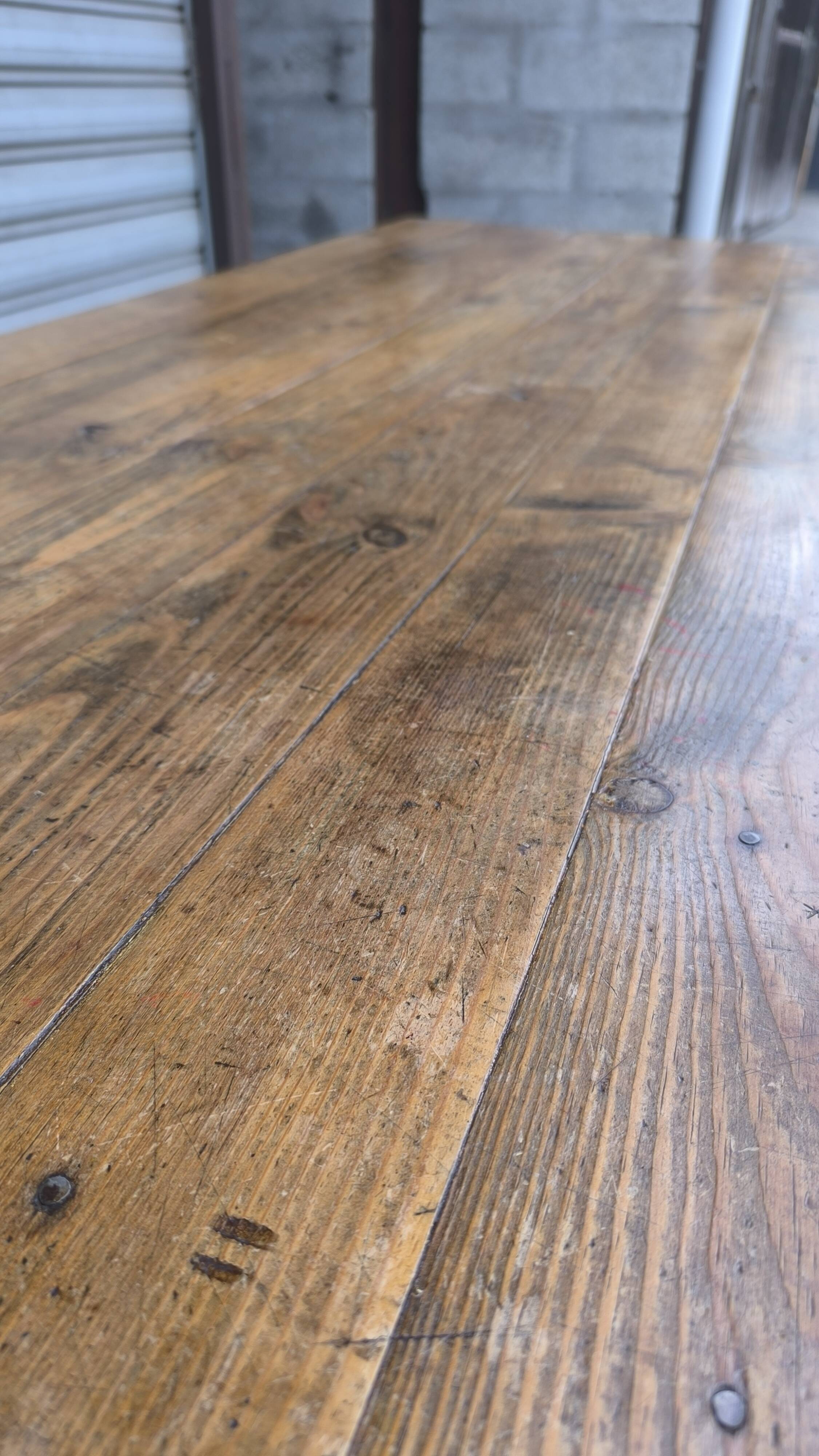 1950s Swedish Pine Farmhouse Table