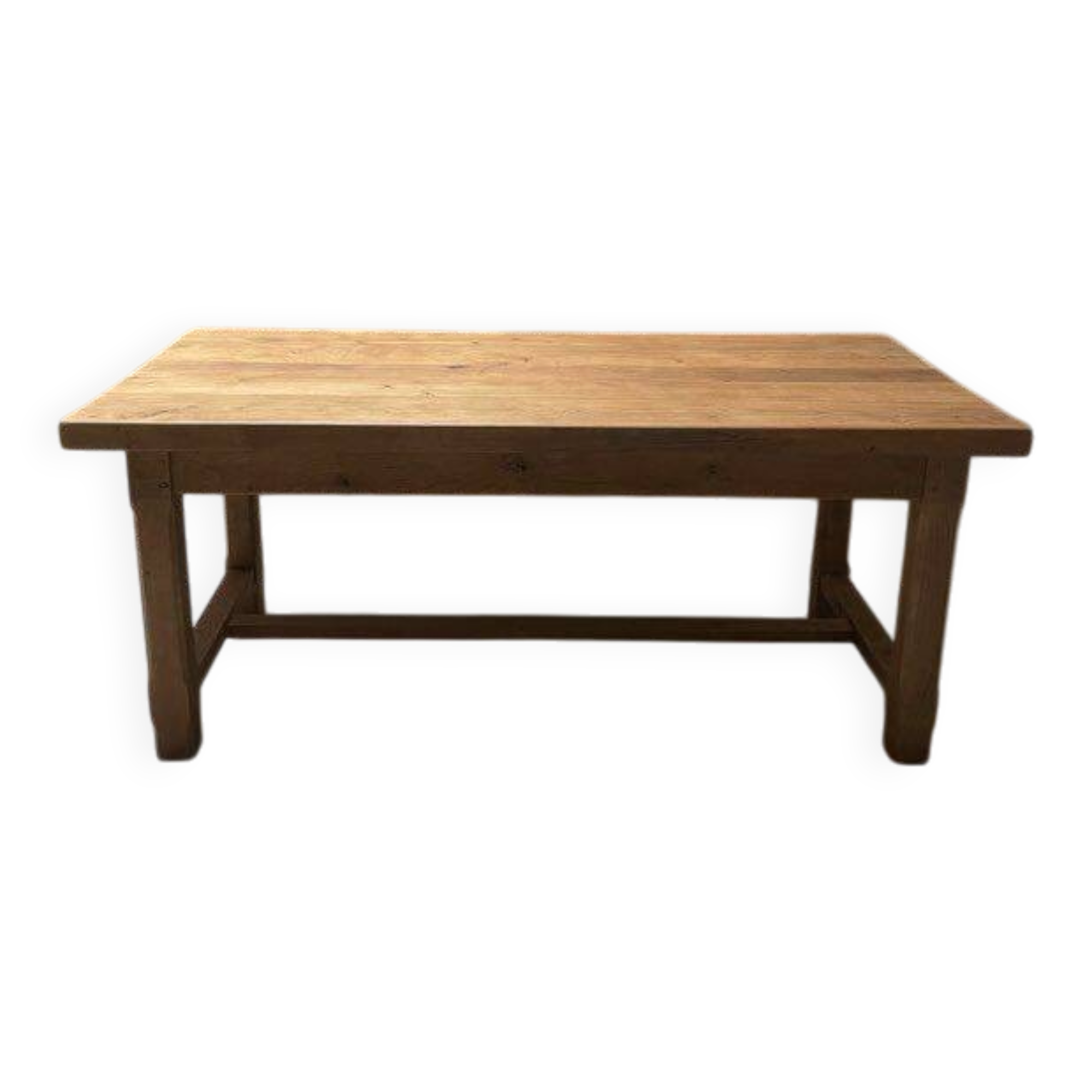Table de ferme en chêne massif 180cm