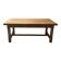 Table de ferme en chêne massif 180cm