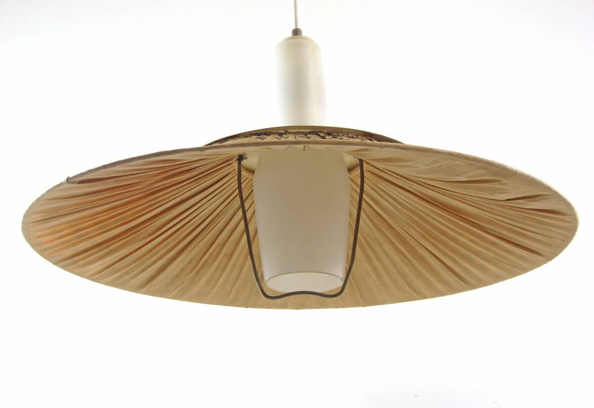 Louis Kalff large iconic fifties vintage pendant from Philips